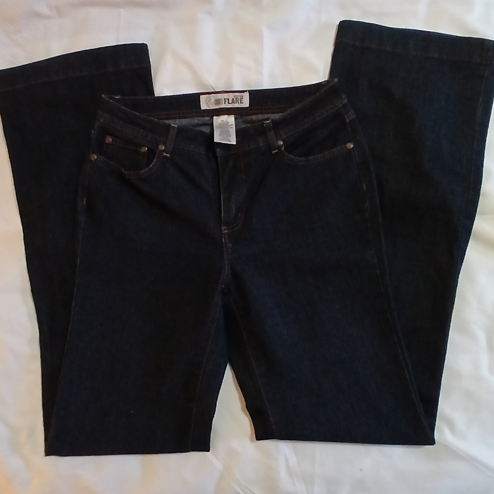 Faded Glory stretch flare jeans